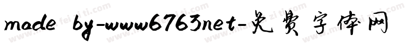 made by-www6763net字体转换